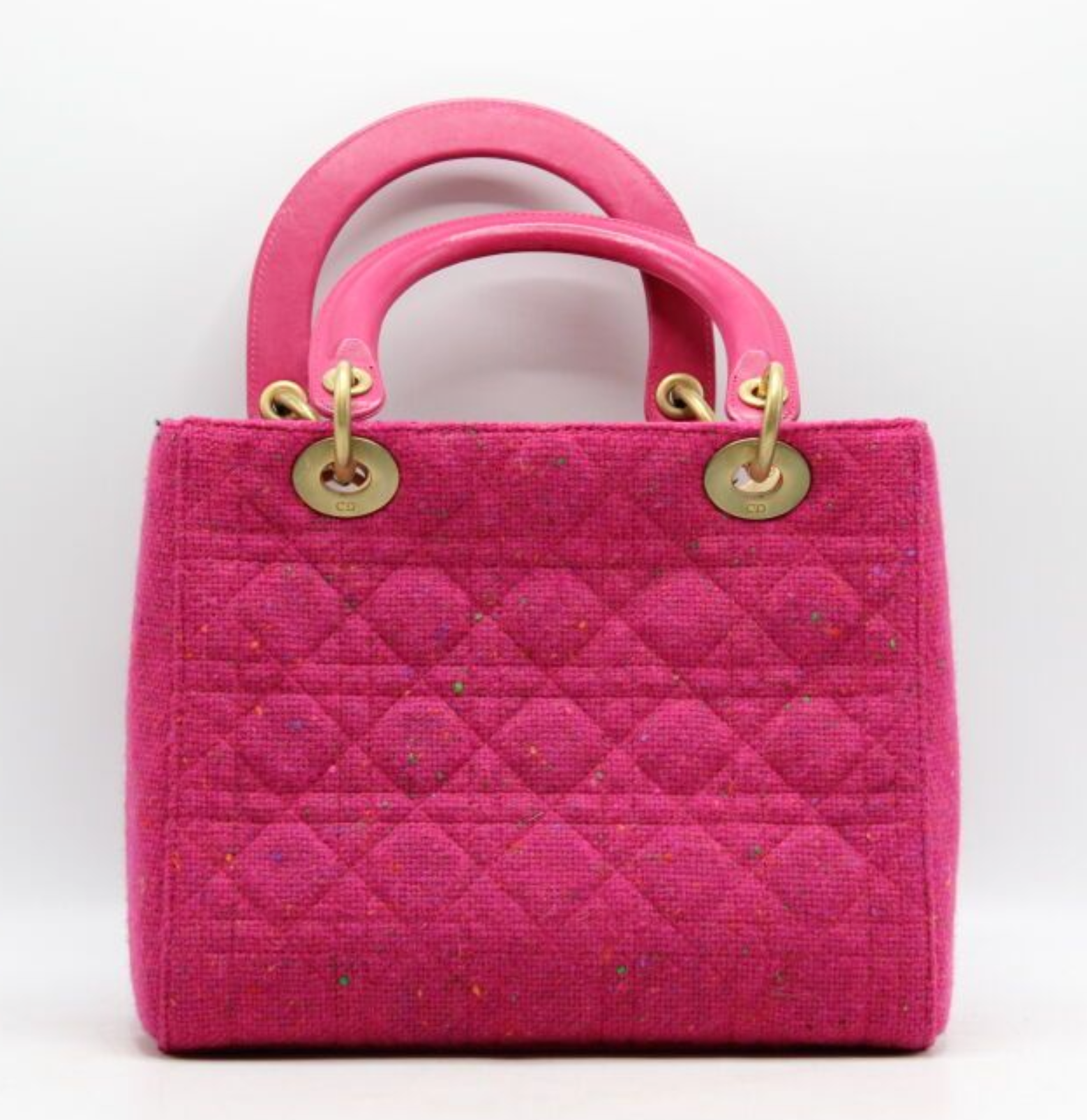 Dior, Lady Dior Rose Chiné & Agneau Rose