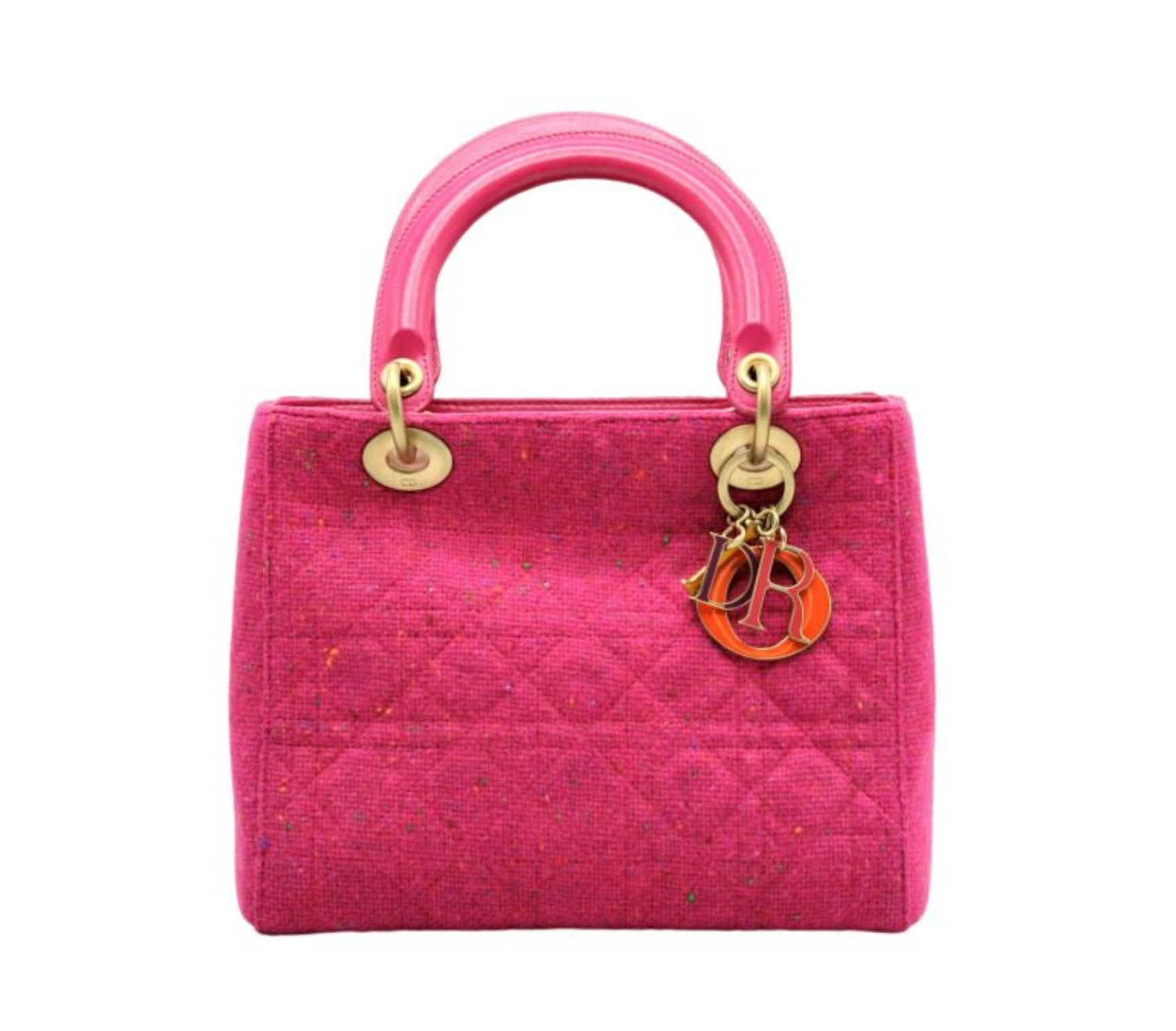Dior, Lady Dior Rose Chiné & Agneau Rose