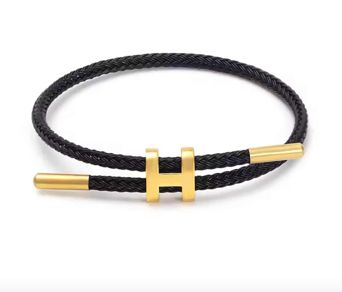 H Bracelet Black